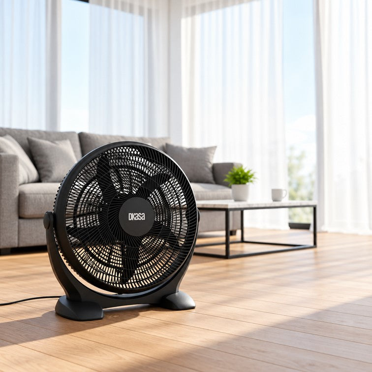 Ventilador Dkasa Tornado de Piso y Mesa de 20 Pulgadas 80W  YF-BO2011
