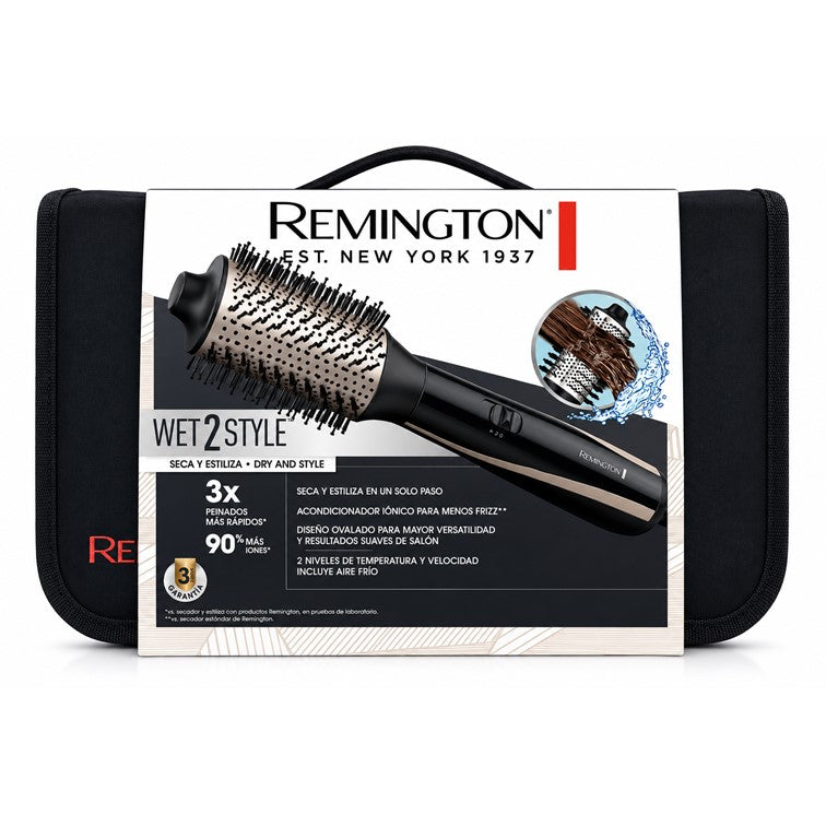 Cepillo de Aire + Estuche Remington Wet2Style AS21AO-110F