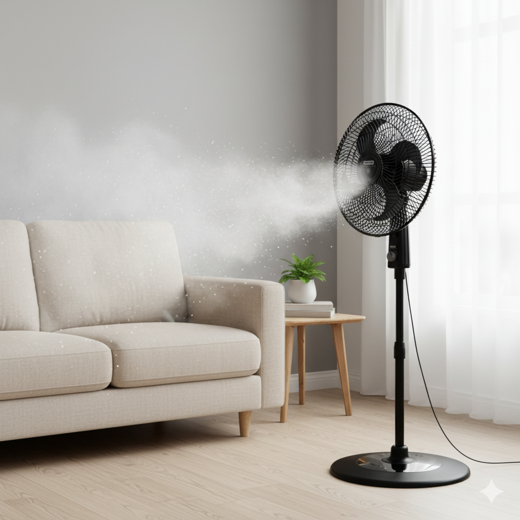 Ventilador Samurai Air Protec Maxx 2 en 1 de 16 Pulgadas Negro 5861027400